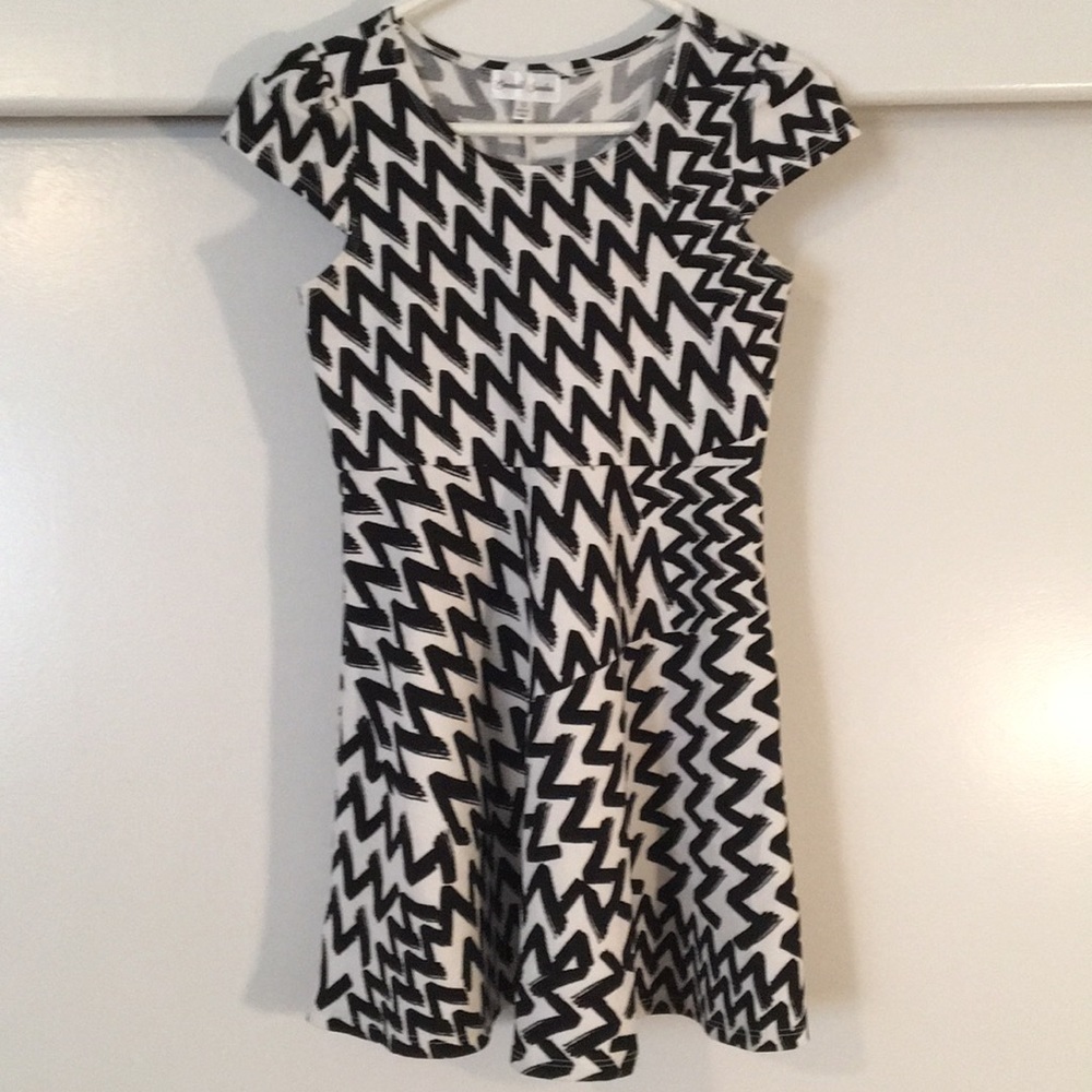 Black and White Dress
